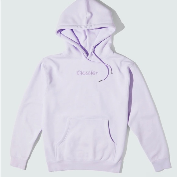 Glossier Tops - Glossier limited edition lavender hoodie